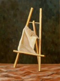 Joke Feenstra, doek op ezel, naar de waarneming, 40 x 30