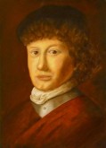 Henk van Tuil, naar Jan Lievens,    50 x 40