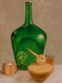 Sietske Hoppen, dronken eend, naar de waarneming, 40 x 30