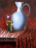 Renee de Boer, vrij naar oude meesters, 40 x 30, 2e opdracht