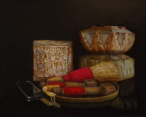 Gonny Wagner, oosters stilleven, 40 x 50