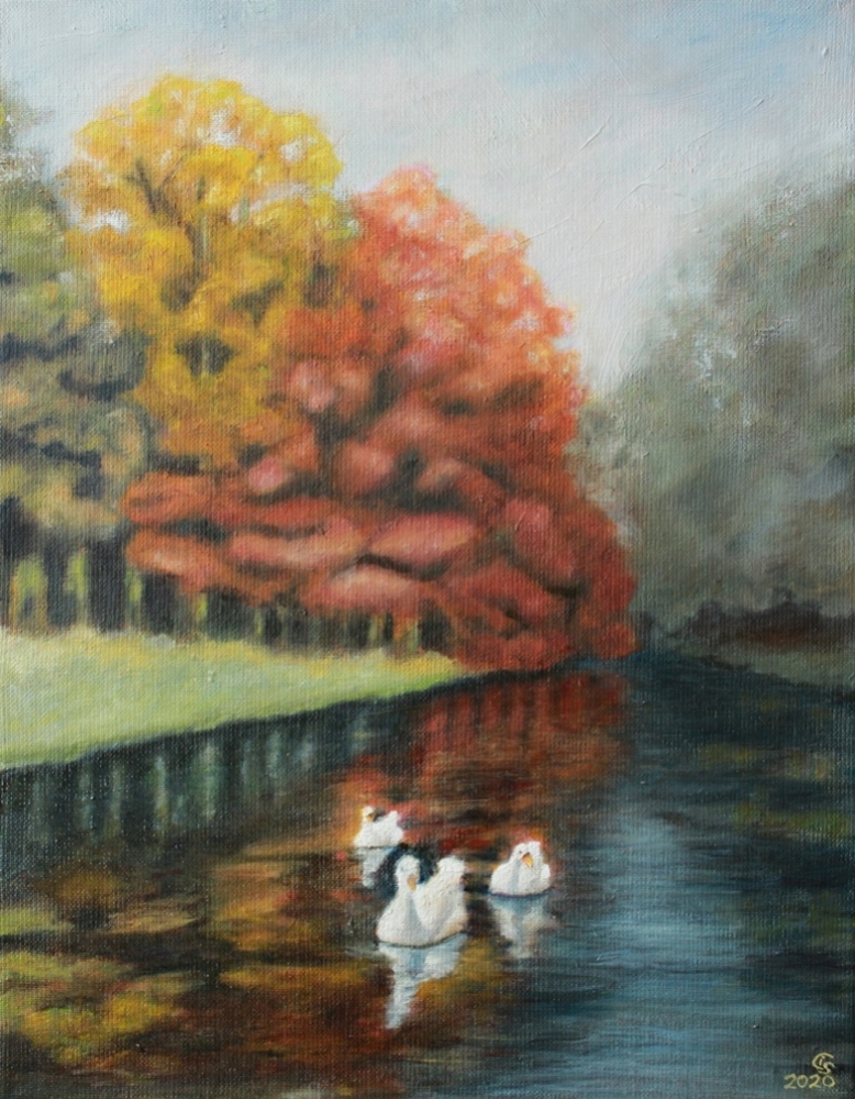 Monique van Hoorn-van Dijk Sonsbeek in de herfst 40 x 30