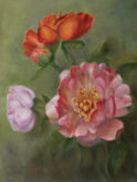 Debora Muys, bloemenzachtheid, 40 x 30, 7e opdracht