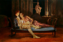 Corinne Roes, 40 x 60, naar foto ColtreneKoh
